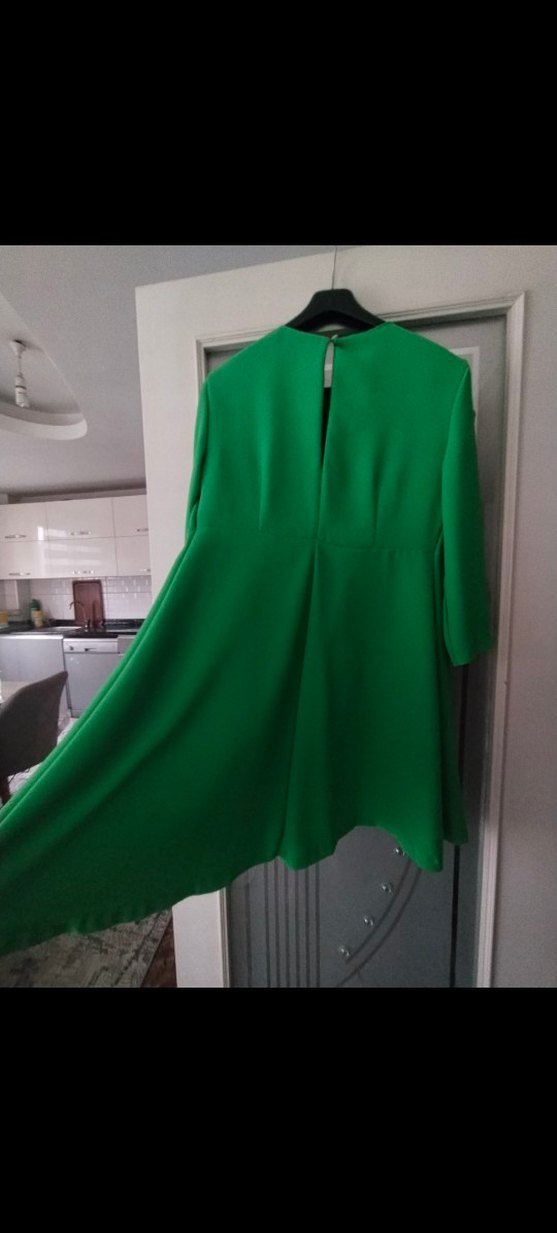 Yeşil KADIN ELBİSE - Görsel 3