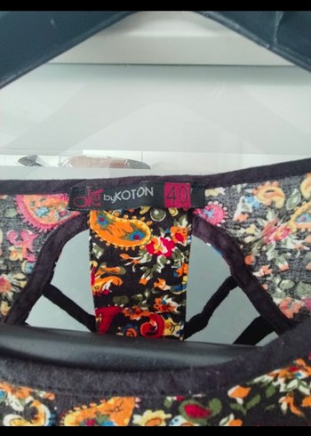 Çiçek Desenli Bohem Uzun Elbise - Görsel 4