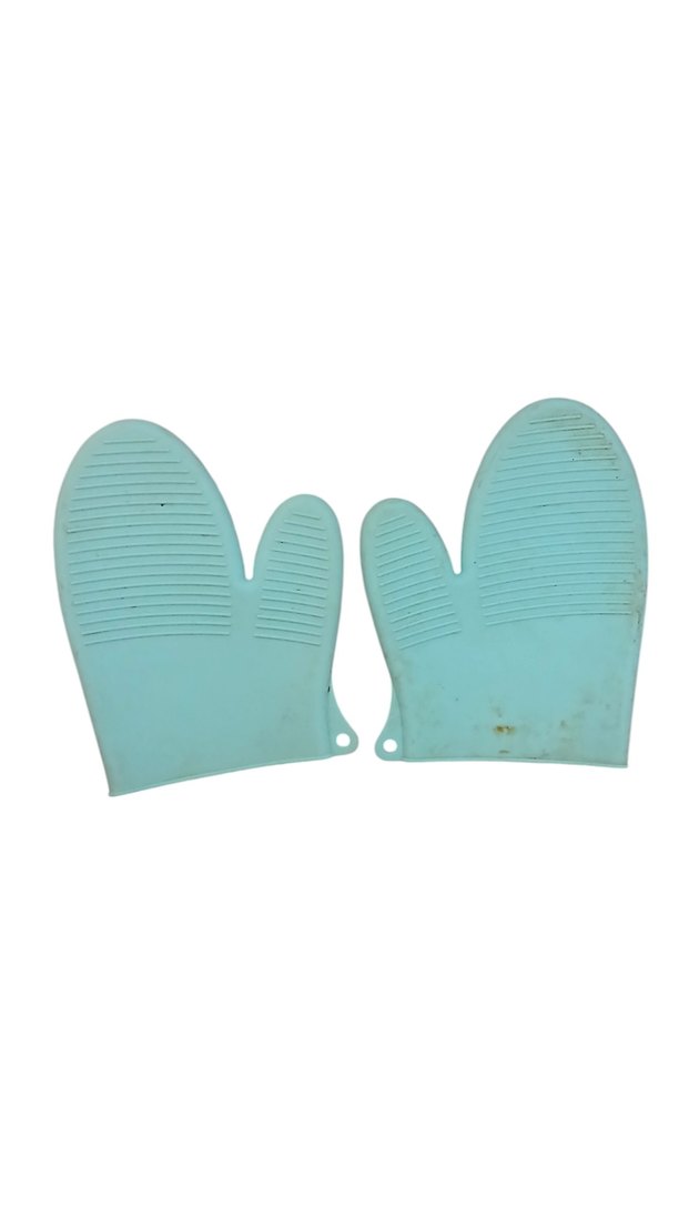 Pastel Turkuaz Fırın Eldiveni - Görsel 3