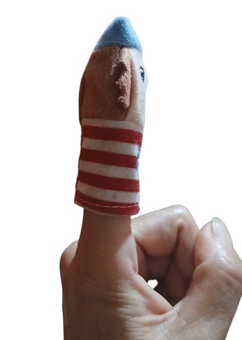 Renkli Parmak Kuklası İkili Set - Görsel 10