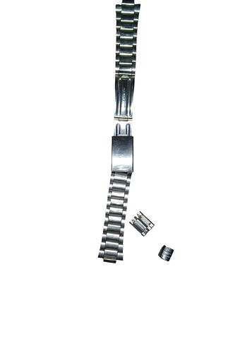 Gri  Renk Erkek Saat Kayışı - Görsel 5