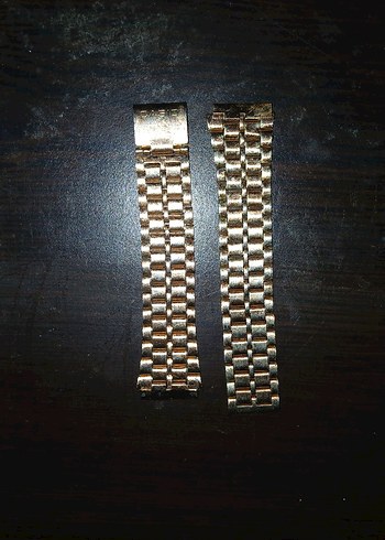 Erkek Altın Renk Metal Saat Kordonu - Görsel 6