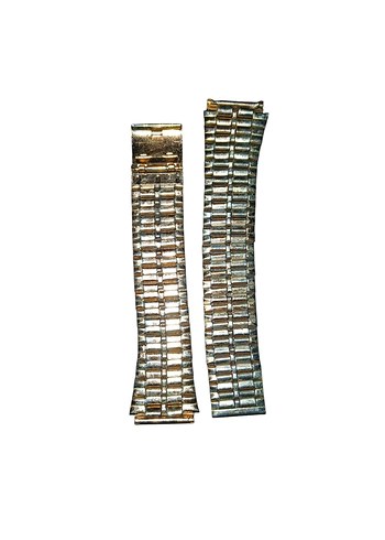 Erkek Altın Renk Metal Saat Kordonu - Görsel 2