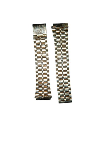 Erkek Altın Renk Metal Saat Kordonu - Görsel 5