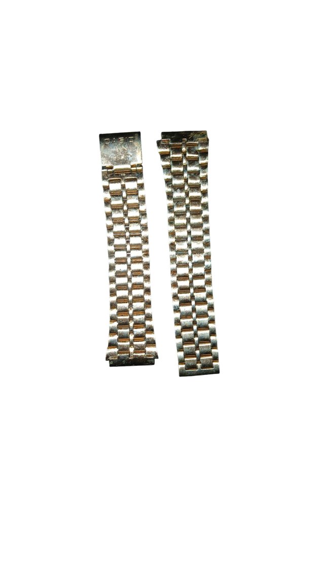 Erkek Altın Renk Metal Saat Kordonu - Görsel 5