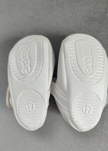 Kız Çocuk Beyaz Boncuklu Ayakkabı - Görsel 3