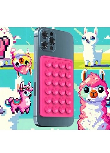 SİLİKON VANTUZLU TELEFON TUTUCU 