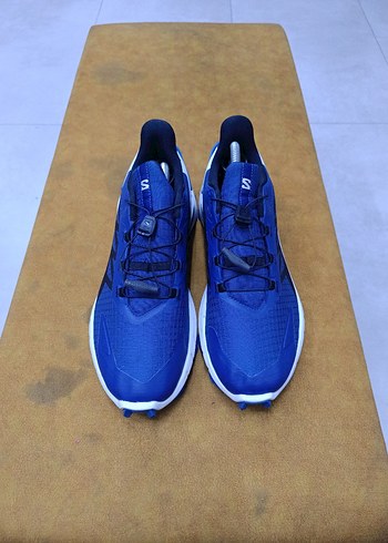 Erkek Spor Ayakkabı Salomon Mavi Velcro - Görsel 2