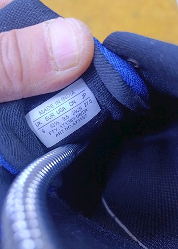 Erkek Spor Ayakkabı Salomon Mavi Velcro - Görsel 7