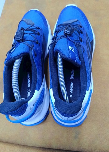 Erkek Spor Ayakkabı Salomon Mavi Velcro - Görsel 6