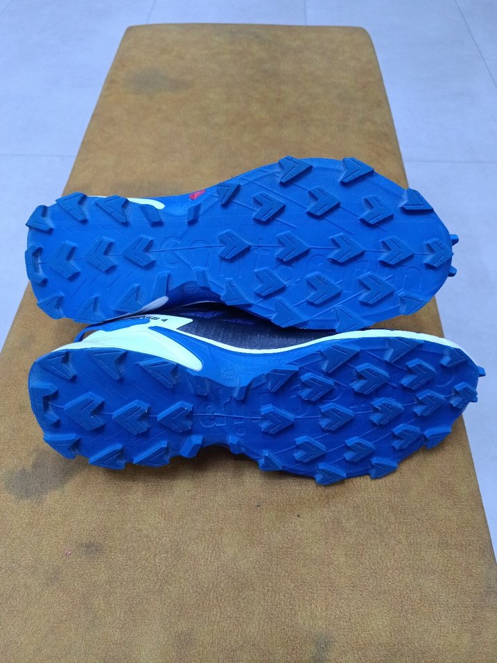 Erkek Spor Ayakkabı Salomon Mavi Velcro - Görsel 5