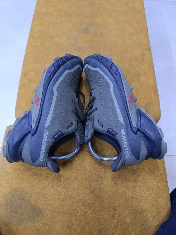 haki Salomon Erkek Spor Ayakkabı - Görsel 3