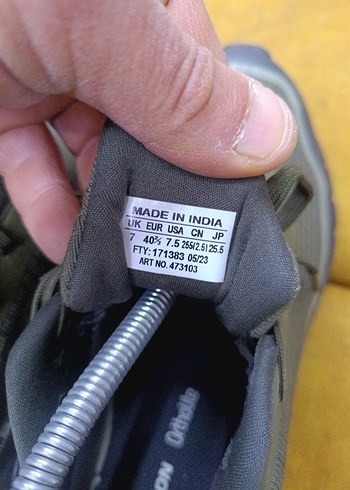 Salomon haki Erkek Spor Ayakkabı - Görsel 7