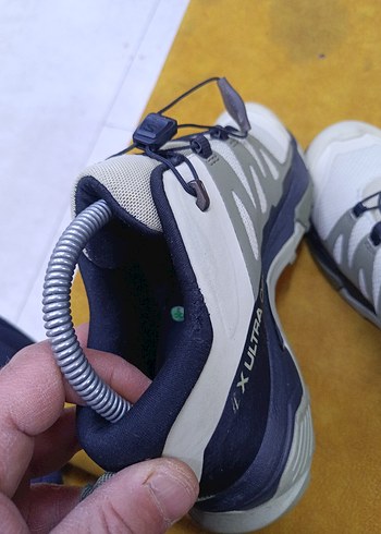 Salomon Beyaz Gri Erkek Outdoor Ayakkabısı - Görsel 8