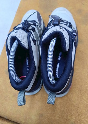 Salomon Beyaz Gri Erkek Outdoor Ayakkabısı - Görsel 6