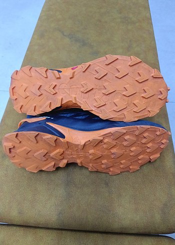 Salomon Mavi Turuncu Erkek Spor Ayakkabı - Görsel 5