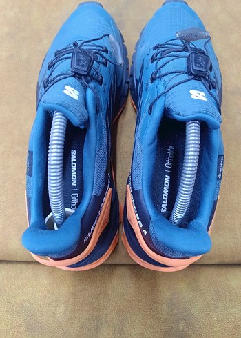Salomon Mavi Turuncu Erkek Spor Ayakkabı - Görsel 6