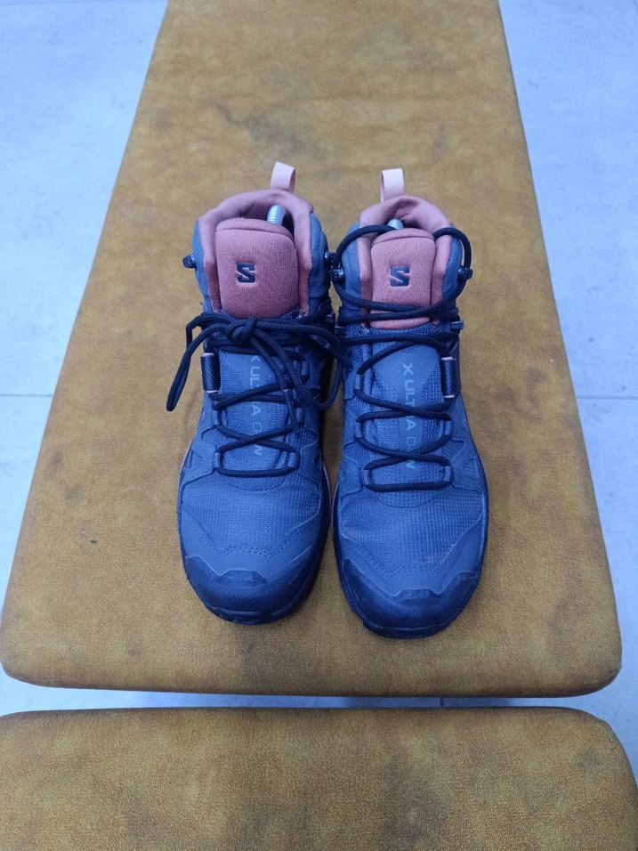 orijinal salomon Outdoor Ayakkabı Velcro Bağcıklı - Görsel 2