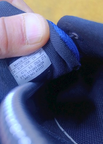 Salomon Erkek Mavi Spor Ayakkabı Velcro - Görsel 7