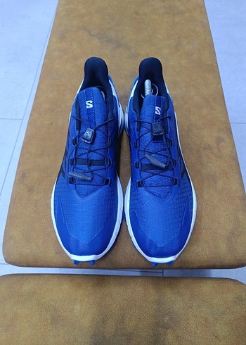 Salomon Erkek Mavi Spor Ayakkabı Velcro - Görsel 2