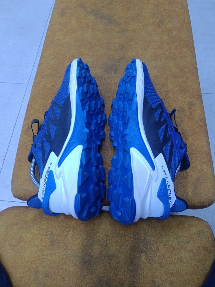 Salomon Erkek Mavi Spor Ayakkabı Velcro - Görsel 4