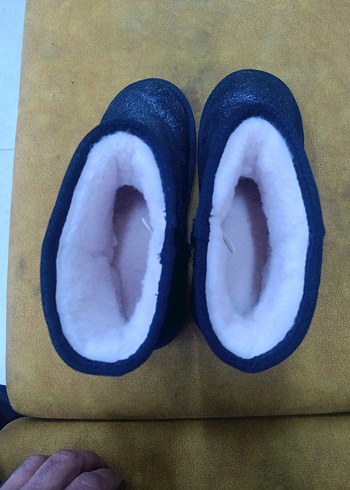 siyah Simli Kadın Yüksek Topuklu Bot - Görsel 5