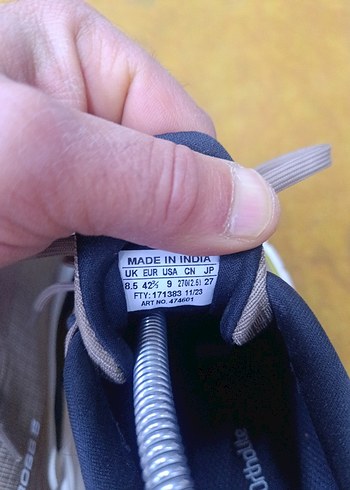 Salomon Bej Erkek Spor Ayakkabı - Görsel 7