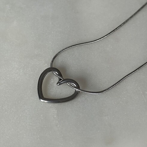 Silver Kalp Kolye