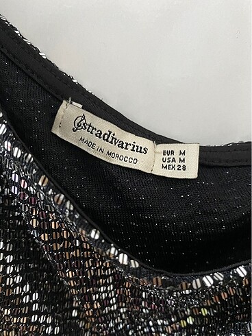 Stradivarius Tek kollu crop