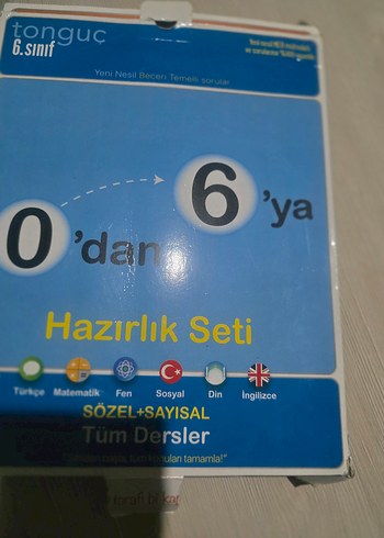 İki Adet fiyatı Tonguç 6. Sınıf Sayısal ve Sözel Soru Bankası - Görsel 3