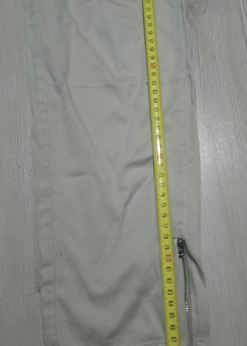 MANGO Düğmeli Gri Kadın Kumaş Pantolon - Görsel 3