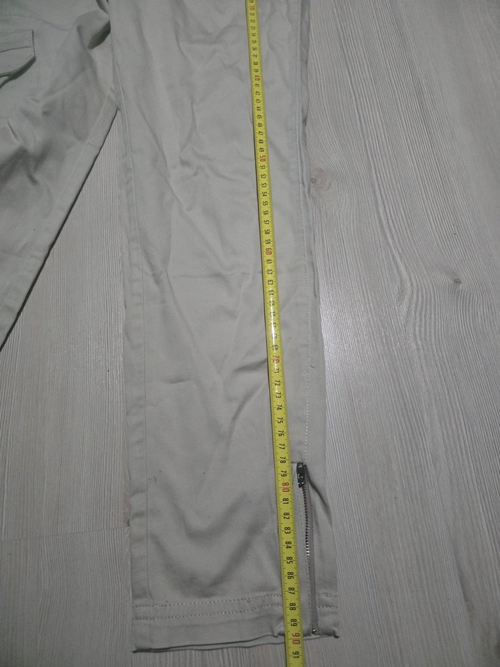 MANGO Düğmeli Gri Kadın Kumaş Pantolon - Görsel 4