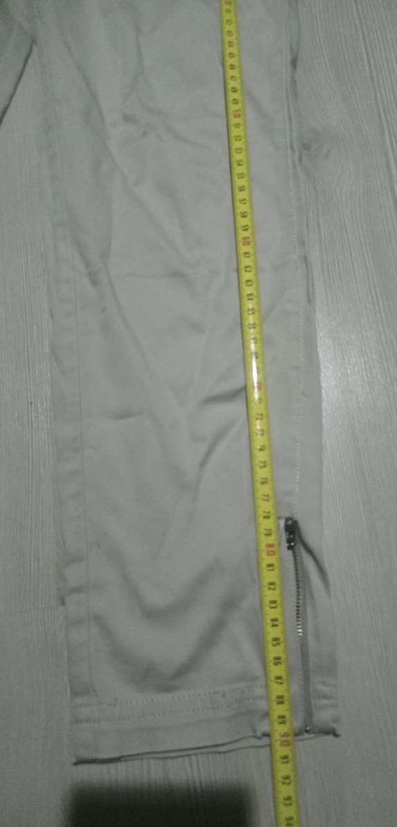 MANGO Düğmeli Gri Kadın Kumaş Pantolon - Görsel 3