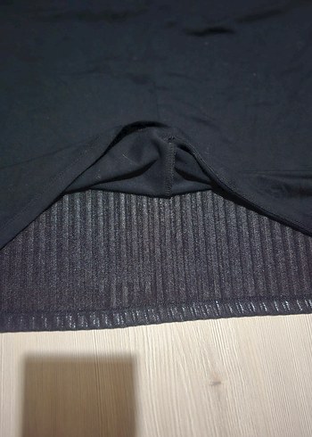 Parlak Siyah simli  Bluz - Görsel 5