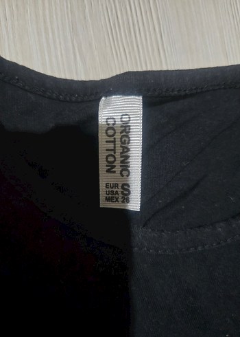 Renkli Baskılı Siyah Tişört - Görsel 6