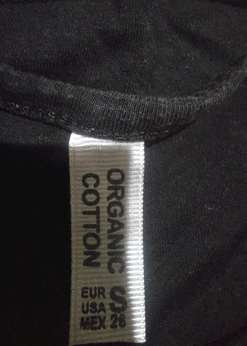 Renkli Baskılı Siyah Tişört - Görsel 5