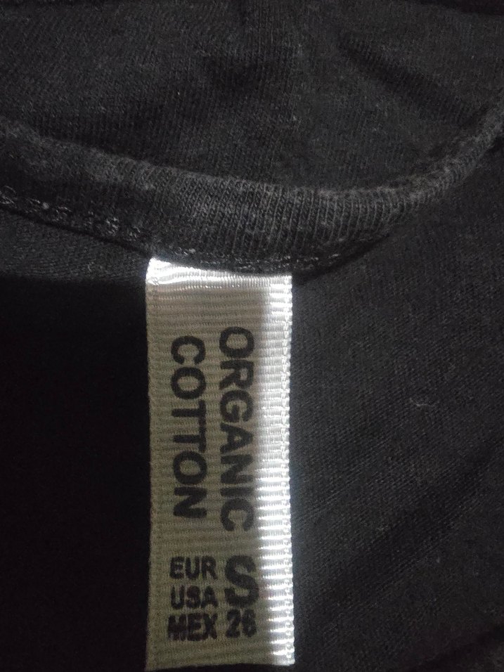 Renkli Baskılı Siyah Tişört - Görsel 5