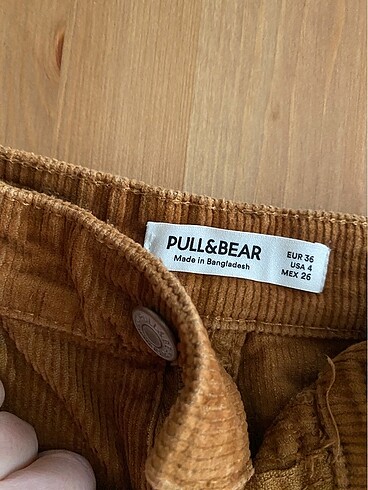 Pull and Bear Pull&Bear Kadife Pantolon