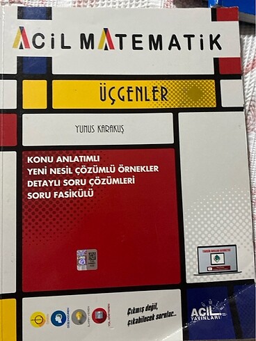  Beden Renk TYT AYY MATEMATİK KİTAPLARI