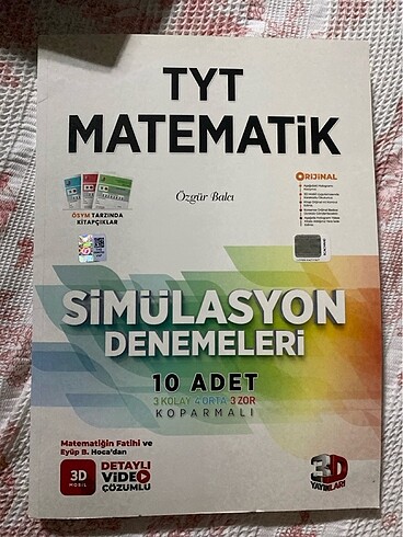 3D YAYINLARI TYT MATEMATİK DENEME