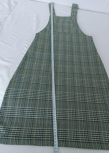 Ekose jile elbise - Görsel 3