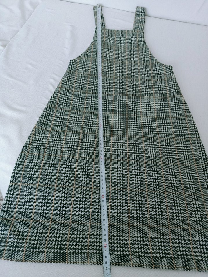 Ekose jile elbise - Görsel 3