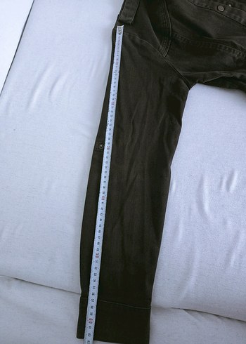 kahverengi Denim Düğmeli Kadın Ceket - Görsel 7