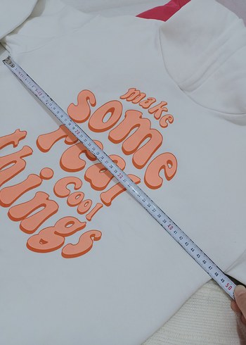 Kız Çocuk Renkli Pamuklu Uzun Kollu sweatshirt - Görsel 6