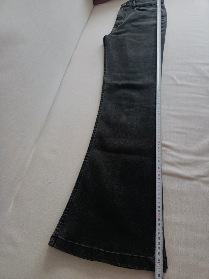 Siyah Kadın Kot Pantolon - Görsel 4