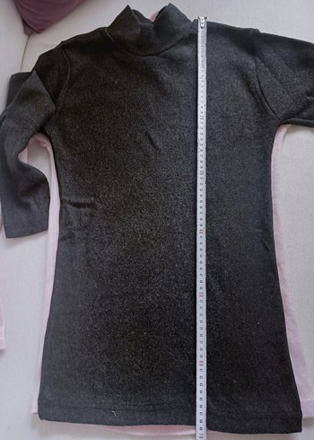 Pembe Yüksek Yaka  Kadın bady - Görsel 4