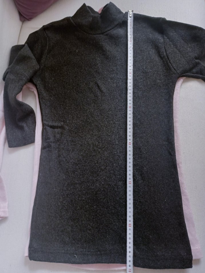 Pembe Yüksek Yaka  Kadın bady - Görsel 4