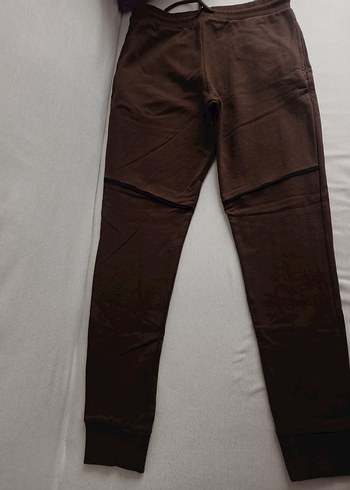 unisex kahverengi Spor eşofman - Görsel 2