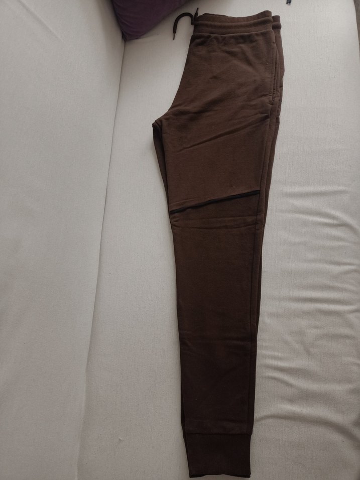 unisex kahverengi Spor eşofman - Görsel 3