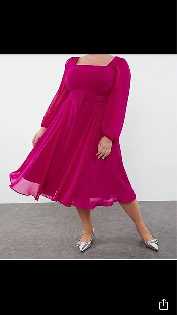 Büyük Beden Elbise - Görsel 7